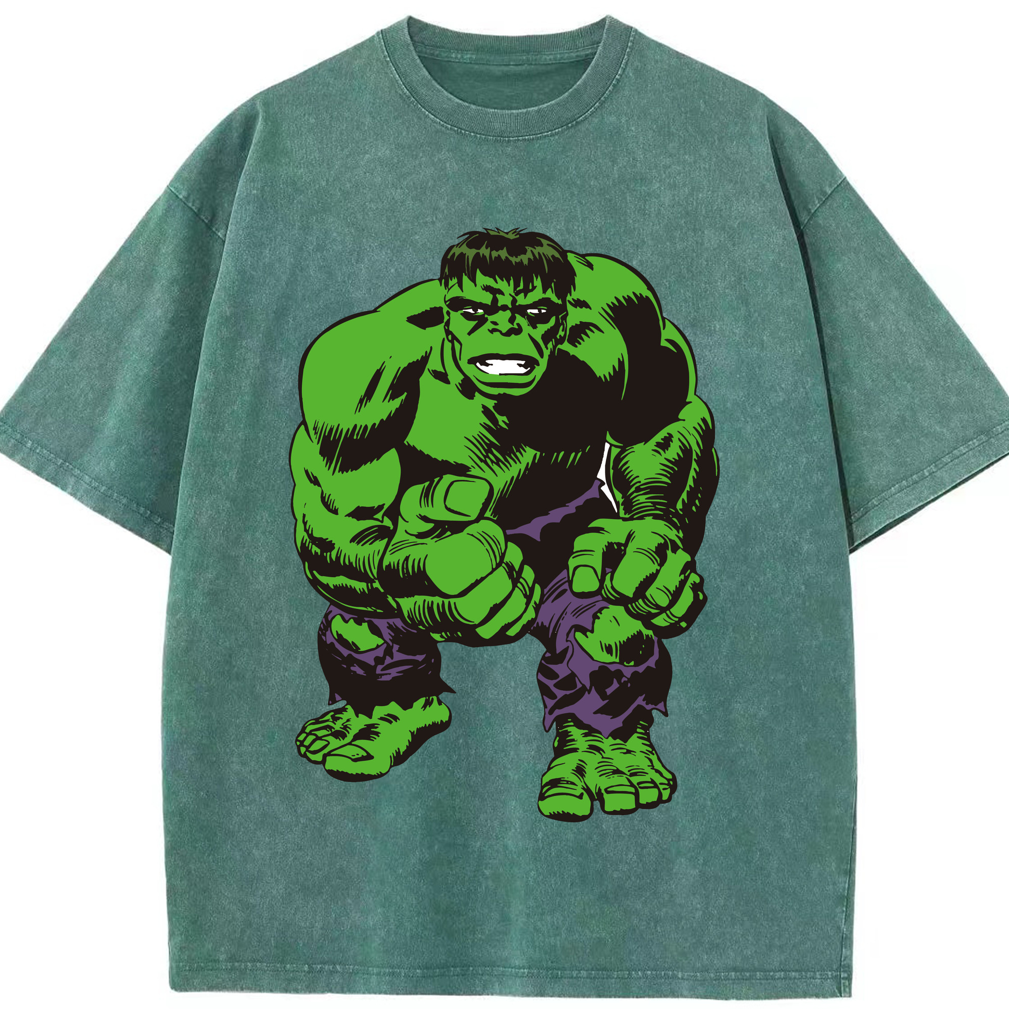 （画像用） アベンジャーズ The Avengers 綿100% ヴィンテージ風 半袖Tシャツ（フロントプリント）